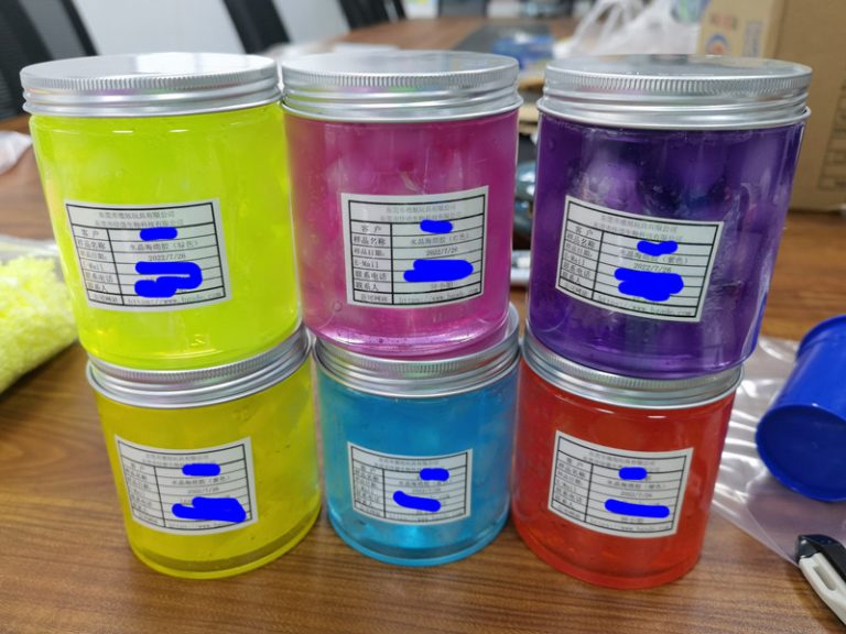 Crystal Slime,Jelly Cube Sponge for jelly Crystal Slime supplier,slime factory china